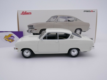 Preview: Schuco PRO.R18 00234 # Opel Kadett B Kiemen-Coupe Bj. 1967 " cremeweiß " 1:18