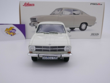 Preview: Schuco PRO.R18 00234 # Opel Kadett B Kiemen-Coupe Bj. 1967 " cremeweiß " 1:18
