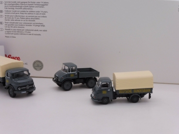 Preview: Schuco 26462 # Schönes 3-er Set " Deutsche Bundesbahn " MHI Sondermodell 1:87