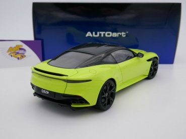 Preview: AUTOart 70295 # Aston Martin DBS Superleggera Baujahr 2019 " lime-grün " 1:18