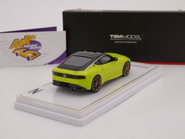 Preview: TSM Models 430500 # Nissan Z Proto Coupe Baujahr 2021 " yellow " 1:43