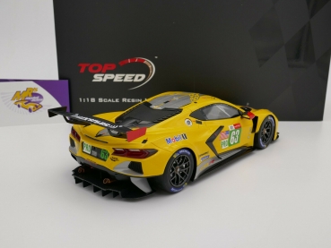 Preview: Top Speed TS0380 # Chevrolet Corvette C8.R 24h. Le Mans 2021 " Corvette Racing No. 63 " 1:18