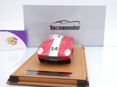 Preview: Tecnomodel TM18-278D # Ferrari 500/735 Mondial Monza GP 1954 " Mike Hawthorn " 1:18