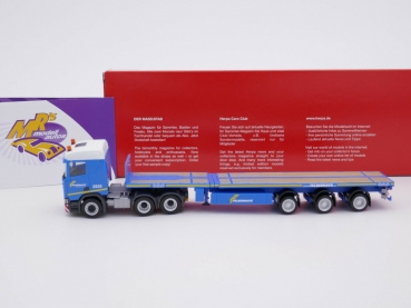 Preview: Herpa 313858 # Scania CS 20 ND Teletrailer-Sattelzug " Felbermayr AT " 1:87