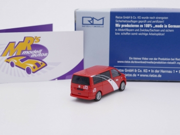 Preview: Rietze 53745 # Volkswagen T6 Einsatzfahrzeug " Feuerwehr Berlin " 1:87