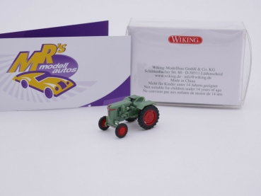 Wiking 0398 01 # Normag Faktor I Traktor Baujahr 1951-1952 " grün-rot " 1:87
