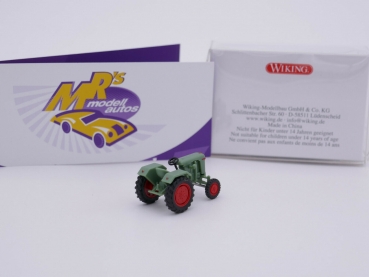 Preview: Wiking 0398 01 # Normag Faktor I Traktor Baujahr 1951-1952 " grün-rot " 1:87