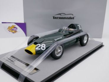 Tecnomodel TM18-165C # Vanwall F1 Monza GP 1958 " Tony Brooks " 1:18