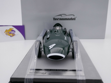 Preview: Tecnomodel TM18-165A # Vanwall F1 Belgien GP 1958 " Tony Brooks " 1:18