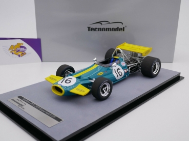 Tecnomodel TM18-162A # Brabham BT33 Brand Hatch GP 1970 " Jack Brabham " 1:18