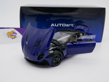 Preview: AUTOart 70294 # Aston Martin DBS Superleggera Baujahr 2019 " Zaffre Blue " 1:18