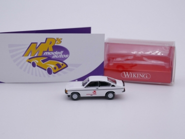 Preview: Wiking Sondermodell # OPEL Kadett C Coupe GT/E weiß " Spielwarenmesse 2022 " 1:87