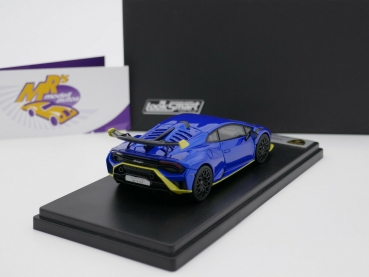 Preview: Look Smart LS523H # Lamborghini Huracan STO Baujahr 2020 " Blu Nethuns " 1:43