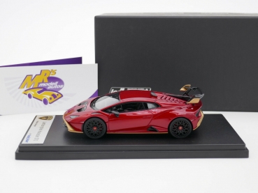 Preview: Look Smart LS523G # Lamborghini Huracan STO Baujahr 2020 " Rosso Efesto " 1:43