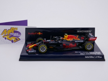 Preview: Minichamps 410210111 # Red Bull Honda RB16B Nr.11 Romagna GP 2021 " Sergio Perez " 1:43