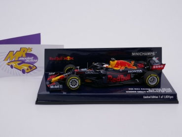 Preview: Minichamps 410210133 # RB Honda RB16B Nr.33 Winner Romagna GP 2021 " Max Verstappen " 1:43