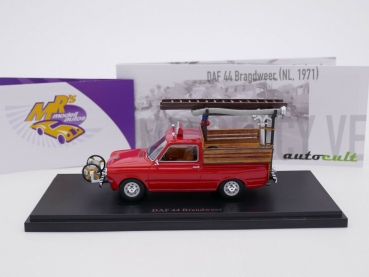 Preview: Auto Cult 12015 # DAF 44 Baujahr 1971 rot " Brandweer Holland (NL) " 1:43