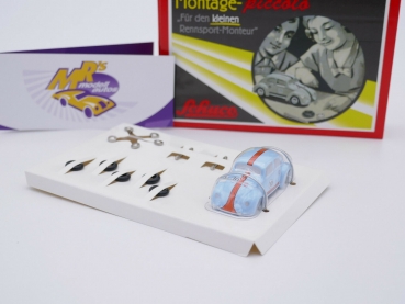 Preview: Schuco Piccolo 05607 # Montagekasten VW Käfer " GULF Racing " 1:90 Exl. für MHI