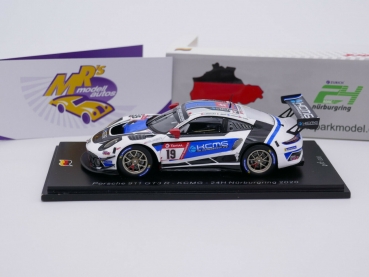 Preview: Spark SG708 # Porsche 911 GT3 R No. 19 24h Nürburgring 2020 " KCMG " 1:43