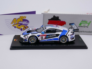 Preview: Spark SG692 # Porsche 911 GT3 R No. 18 24h Nürburgring 2020 " KCMG " 1:43