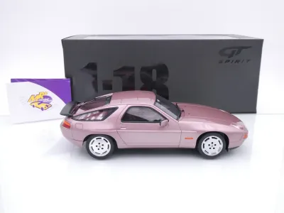 Preview: GT Spirit GT524 # Porsche 928 S4 Baujahr 1980 " Cassis Red Metallic " 1:18