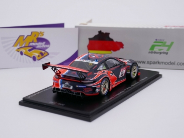 Preview: Spark SG694 # Porsche 911 GT3 R No. 25 Winner Pro-AM 24h Nürburgring 2020 " Huber Motorsport " 1:43