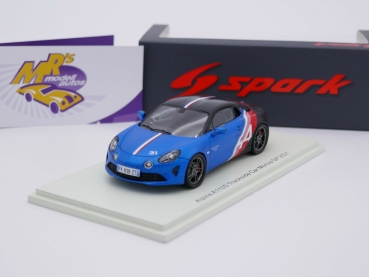 Spark S6592 # Alpine A110S No.31 Trackside Car Monza 2021 " Esteban Ocon " 1:43