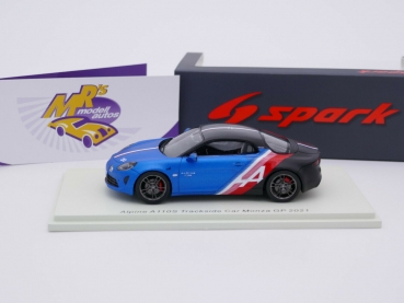 Preview: Spark S6592 # Alpine A110S No.31 Trackside Car Monza 2021 " Esteban Ocon " 1:43