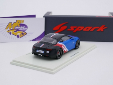 Preview: Spark S6592 # Alpine A110S No.31 Trackside Car Monza 2021 " Esteban Ocon " 1:43