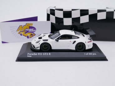 Minichamps 410196000 # Porsche 911 GT3 R (991.2) Baujahr 2019 " weiß " 1:43