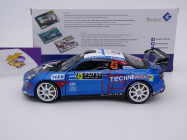 Preview: Solido S1801614 # Alpine A110 R-GT Rally Rallye Monte Carlo 2021 " Guigou " 1:18