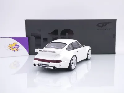 Preview: GT Spirit GT525 # Porsche 911 Strosek Giga Baujahr 2024 " weiß " 1:18