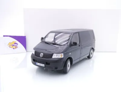 Norev 188616 # Volkswagen VW T5 Transporter Kasten Baujahr 2003 " blaugrau " 1:18