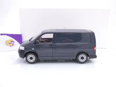 Preview: Norev 188616 # Volkswagen VW T5 Transporter Kasten Baujahr 2003 " blaugrau " 1:18