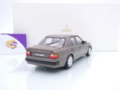 Preview: Norev 183954 # Mercedes-Benz 500E W124 Limousine Baujahr 1990 " braunmetallic " 1:18