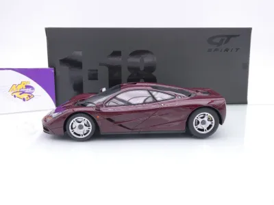 Preview: GT Spirit GT534 # McLaren F1 Street Version Baujahr 1992 " dunkelrot ( Burgundy ) " 1:18