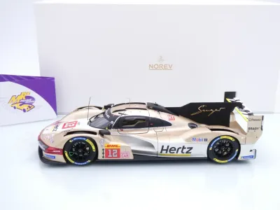 Preview: Norev 187160 # Porsche 963 Hypercar #12 Winner WEC 6h Spa 2024 " Hertz JOTA " 1:18