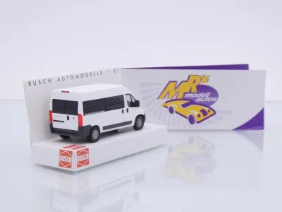 Preview: Busch 54650 # Fiat Ducato Bus Baujahr 2014 " weiß " 1:87