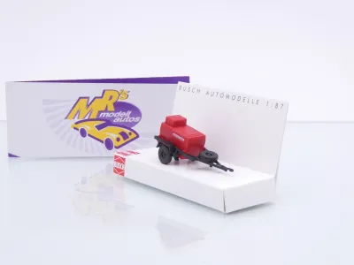 Busch 53612 # Anhänger HL 10.00 Wassertank 1-achs " Feuerwehr 112 " 1:87