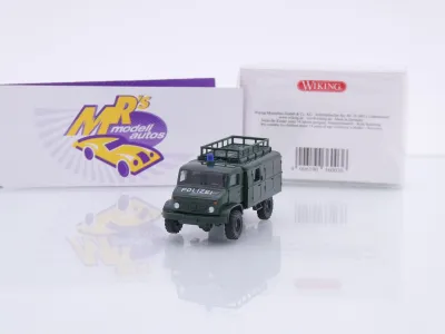 Wiking 0360 03 # Mercedes-Benz Unimog S 404 Baujahr 1955-80 " Polizei " 1:87
