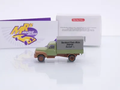 Preview: Wiking 0345 06 # Hanomag L 28 Pritschen-LKW Baujahr 1955 " Spedition Klein-Wiele " 1:87