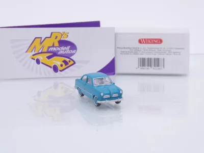 Preview: Wiking 0821 48 # Ford Taunus 12M Coupe Baujahr 1952-55 " Wasserblau " 1:87