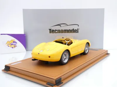 Preview: Tecnomodel TM18-278G # Ferrari 500 Mondial Press Ver 1956 " Giallo Modena " 1:18