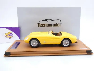 Preview: Tecnomodel TM18-278G # Ferrari 500 Mondial Press Ver 1956 " Giallo Modena " 1:18