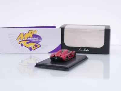 Preview: FrontiArt Avan Style HO-23 # Koenigsegg Regera Baujahr 2016 " dunkelrotmetallic " 1:87