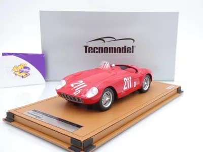 Tecnomodel TM18-278F # Ferrari 500 Mondial 2nd Sacramento 1956 " Ginther " 1:18