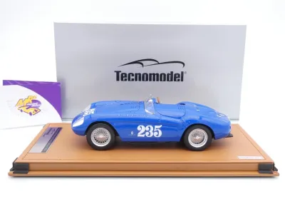 Preview: Tecnomodel TM18-278C # Ferrari 500 Mondial Santa Barbara 1954 " Rubirosa " 1:18