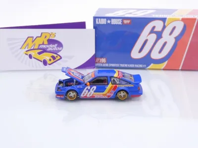 TSM MINI GT KHM196 # Toyota AE86 Sprinter Trueno " Kaido House - Retro V1 " 1:64