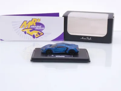 Preview: FrontiArt AS015-11 - Fenyr Supersport (W Motors) Baujahr 2017 in " Transparent-Blue " 1:87