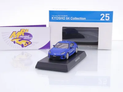 Kyosho K07116G #25 # Subaru BRZ Coupe Baujahr 2023 " dunkelblaumetallic " 1:64